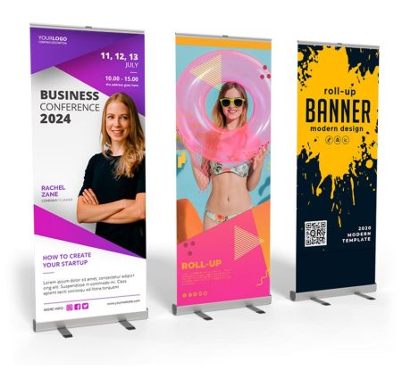 Roll Up Bunting Stand