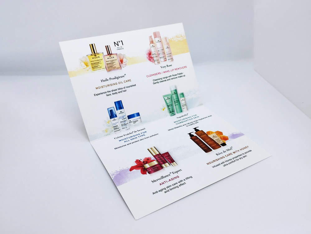 Folded Business Card